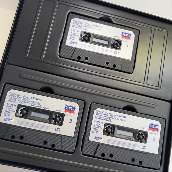 VINTAGE La Gioconda 3 Cassettes - Picture 3 of 6